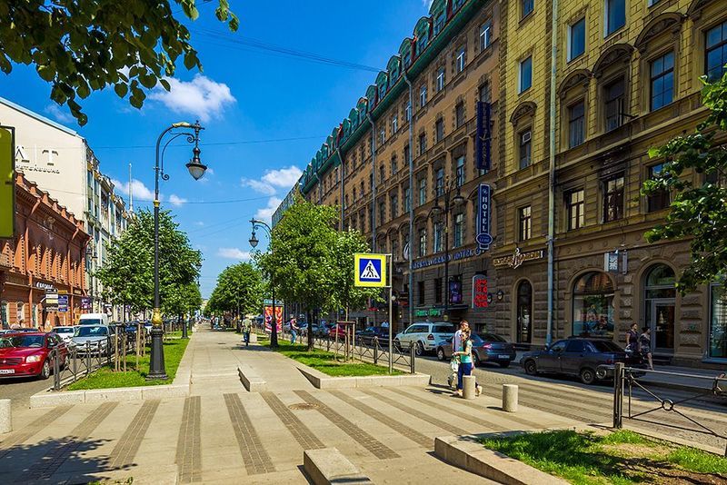 Апартаменти Nevsky Grand Energy Санкт-Петербург Екстер'єр фото